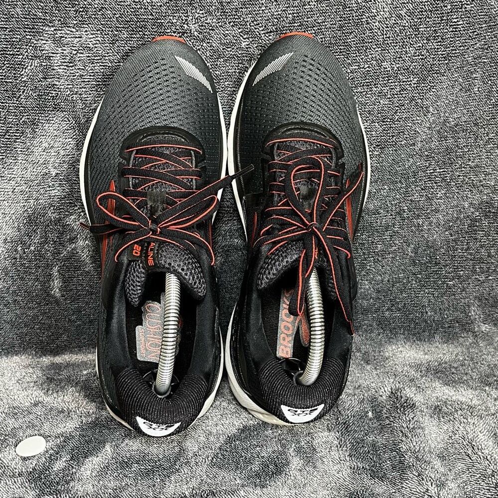 Brooks Adrenaline Running Shoes Women’s Size 8 (41 EU) Black Red Athletic Sneake - Picture 5 of 8